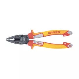 Плоскогубцы Gross комбинированные, диэлектрические до 1000 В 180мм