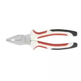 Плоскогубцы Matrix White Nickel, 200 мм, никелированные, трехкомпонентные рукоятки