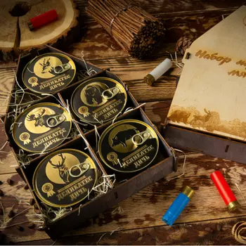 Подарочный набор Деликатес дичь Лесной домик 325 г