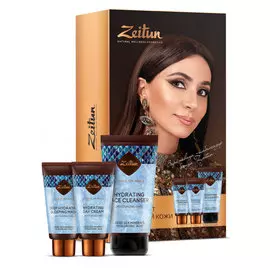 Подарочный набор Zeitun «Увлажняющий SPA-уход для лица» 3 предмета