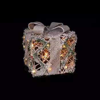 Подарок новогодний Ad trend NY 25x25 см 40 led
