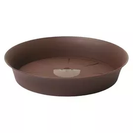 Поддон для цветов Plastia tulipan диаметр 18 см шоколад