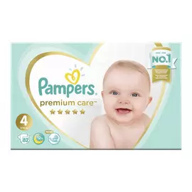 Подгузники Pampers Premium Care 9-14 кг 82 шт