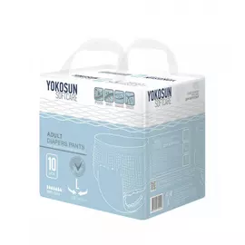 Подгузники-трусики для взрослых YokoSun L 10 шт