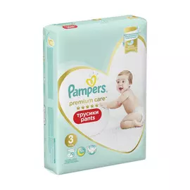 Подгузники-трусики Pampers Premium Care 6-11 кг 70 шт