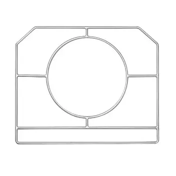 Подказанник Grillit нержавеющая сталь AISI 304 515Х420Х8мм