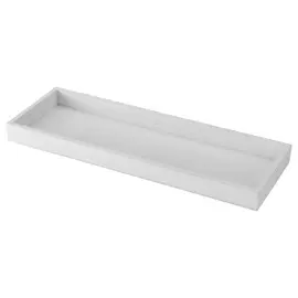 Поднос Koopman Deco декор 14x40 см white