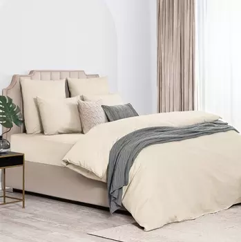 Пододеяльник Dome Лорено 145х205 см Бежевый