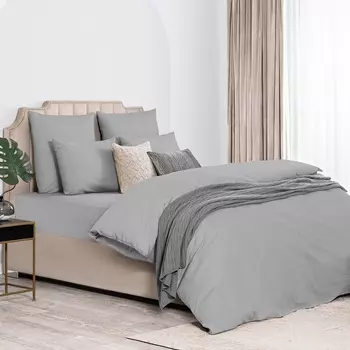 Пододеяльник Dome Лорено 175х205 см Серый