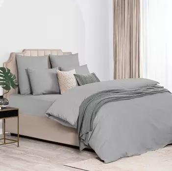 Пододеяльник Dome Лорено 200х215 см Серый