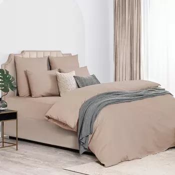 Пододеяльник Dome Лорено 200х215 см Светло-коричневый