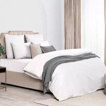 Пододеяльник Dome Лорено белый 220х240 см