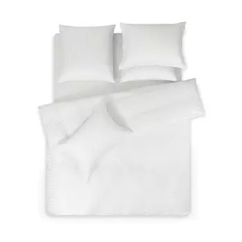 Пододеяльник на молнии Cassia Люкс белый 175х215 см