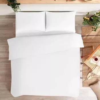 Пододеяльник Ozdilek евро сатин белый 200x220 см