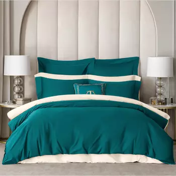 Пододеяльник Togas Рапсодия 220х240 см темно-бирюзовая