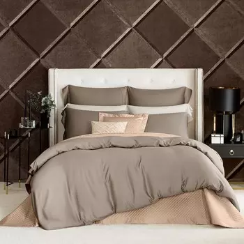 Пододеяльник Togas Сенса коричневый 260х240 см