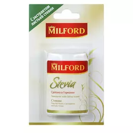 Подсластитель Milford Стевия 100 таблеток