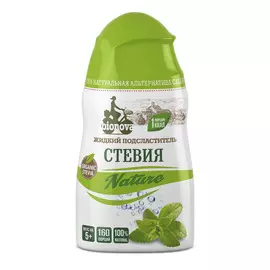 Подсластитель жидкий Bionova Стевия Nature 80 г