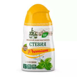 Подсластитель жидкий Bionova Стевия Premium 80 г