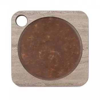 Подставка ComposeEat под бокал/cтакан 10х10 см травертин капучино (BDS1050406KL6)