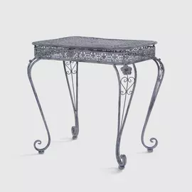 Подставка для цветов металлическая Anxi jiacheng Серая 54x34x51см