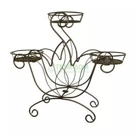 Подставка для горшков Сады аурики напольная корона 3 гор