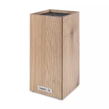 Подставка для кухонных ножей ComposeEat композитная дуб натуральный 10х10х23 см