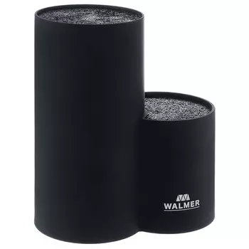 Подставка для ножей Walmer двойная 19x11x22 см черный