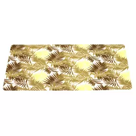 Подставка Hans&Gretchen 40х30 см листья золото