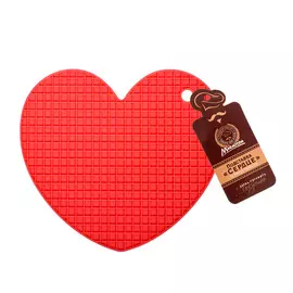 Подставка из силикона термостойкая Marmiton Сердце 17 х 15 см