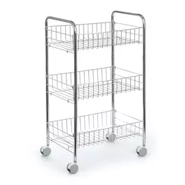 Подставка на колесах прямоугольная 3 яруса Ridder