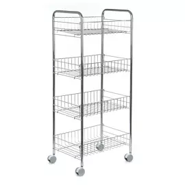 Подставка на колесах прямоугольная 4 яруса Ridder