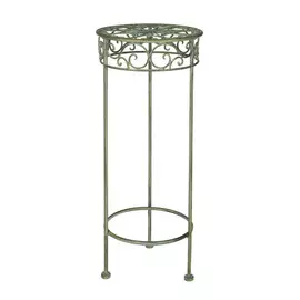 Подставка под кашпо Anxi jiacheng оливковая д.22x57см