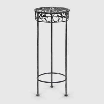 Подставка под кашпо Anxi jiacheng серая 22 см