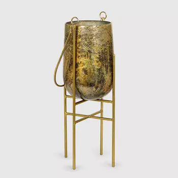 Подставка с кашпо Dekor pap для цветов 14x14x34 см