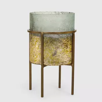 Подставка с кашпо Dekor pap для цветов 17x17x27 см