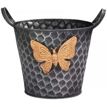 Подставка влагостойкая Glasar с ручками 21х21х18 см