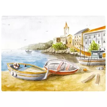 Подставки Top Art Studio Очарование Сен-тропе 40х29 см 4 шт