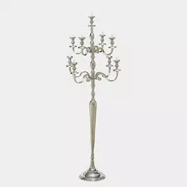 Подсвечник Boltze victoria 180х58см серебро