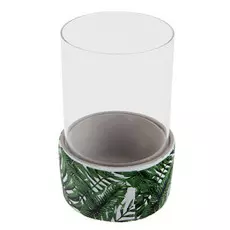 Подсвечник декор листы 11х16.5см Kaemingk