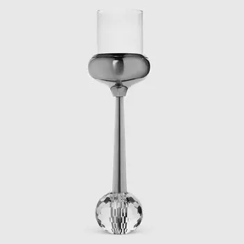 Подсвечник Dekor pap металлический 11,5х11,5х34 см