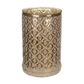 Подсвечник декоративная Decostar rosie 13х20см золотой