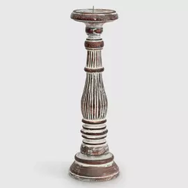 Подсвечник деревянный Jepara Guntur 36 см