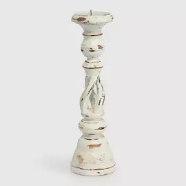 Подсвечник деревянный Jepara Kinta 36 см