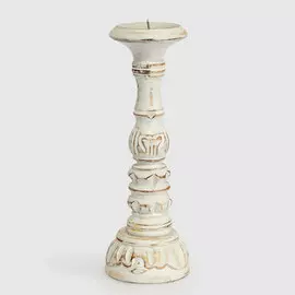 Подсвечник деревянный Jepara Paty 32 см