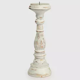 Подсвечник деревянный Jepara Tirtha 32 см