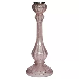 Подсвечник Edelman d12см h33см розовый
