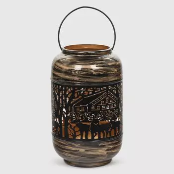 Подсвечник-фонарь Dekor pap 17x17x28 см