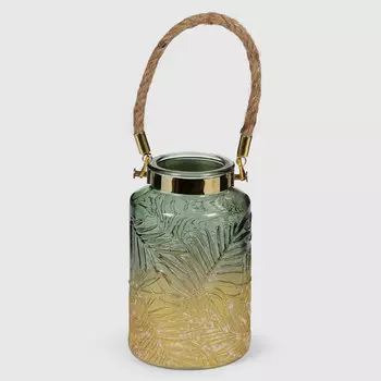 Подсвечник-фонарь декоративный Dekor pap 8x8х16.5 см