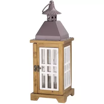 Подсвечник-фонарь Glasar 15х15х41 см